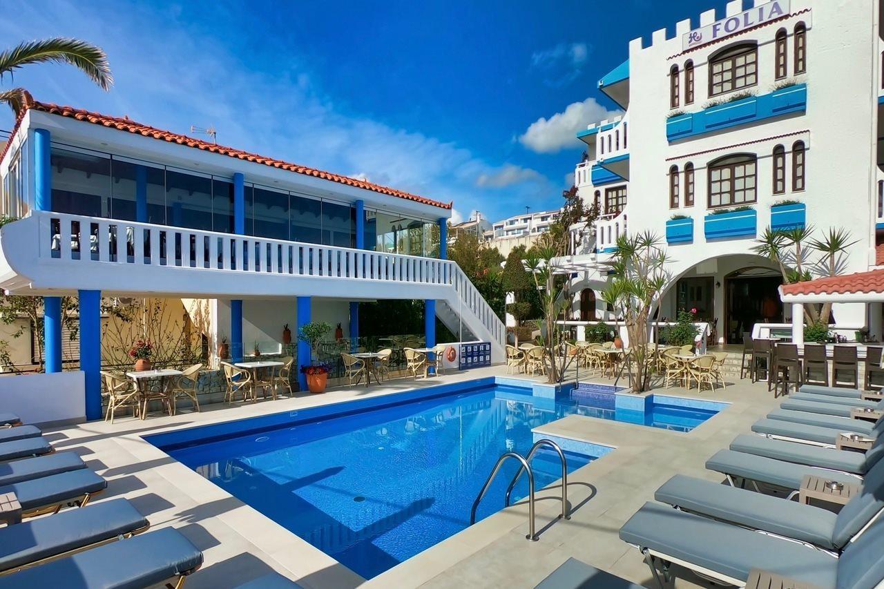 Skala Apartments Агия-Марина Экстерьер фото