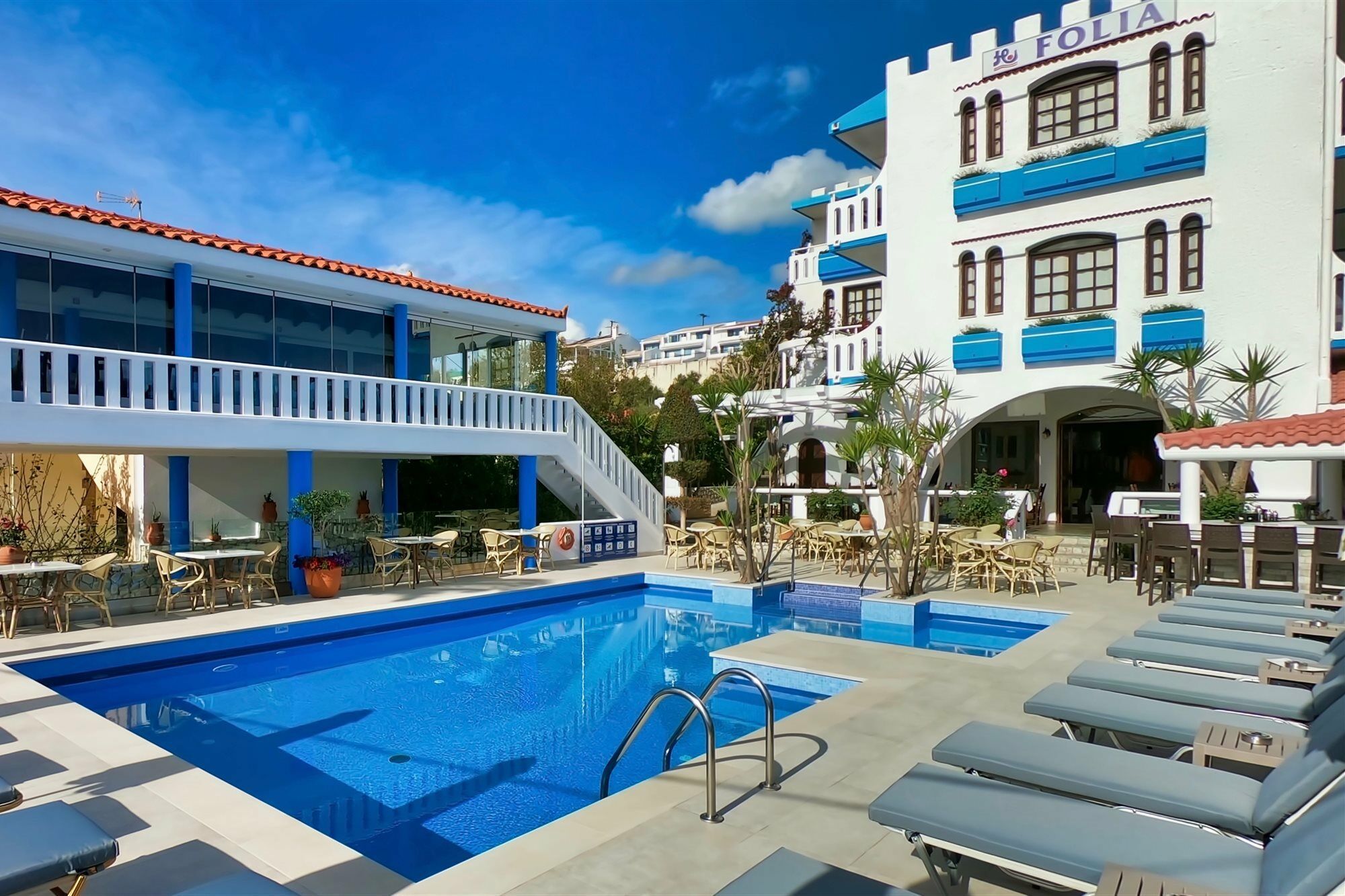 Skala Apartments Агия-Марина Экстерьер фото